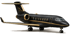 Midnight private jet